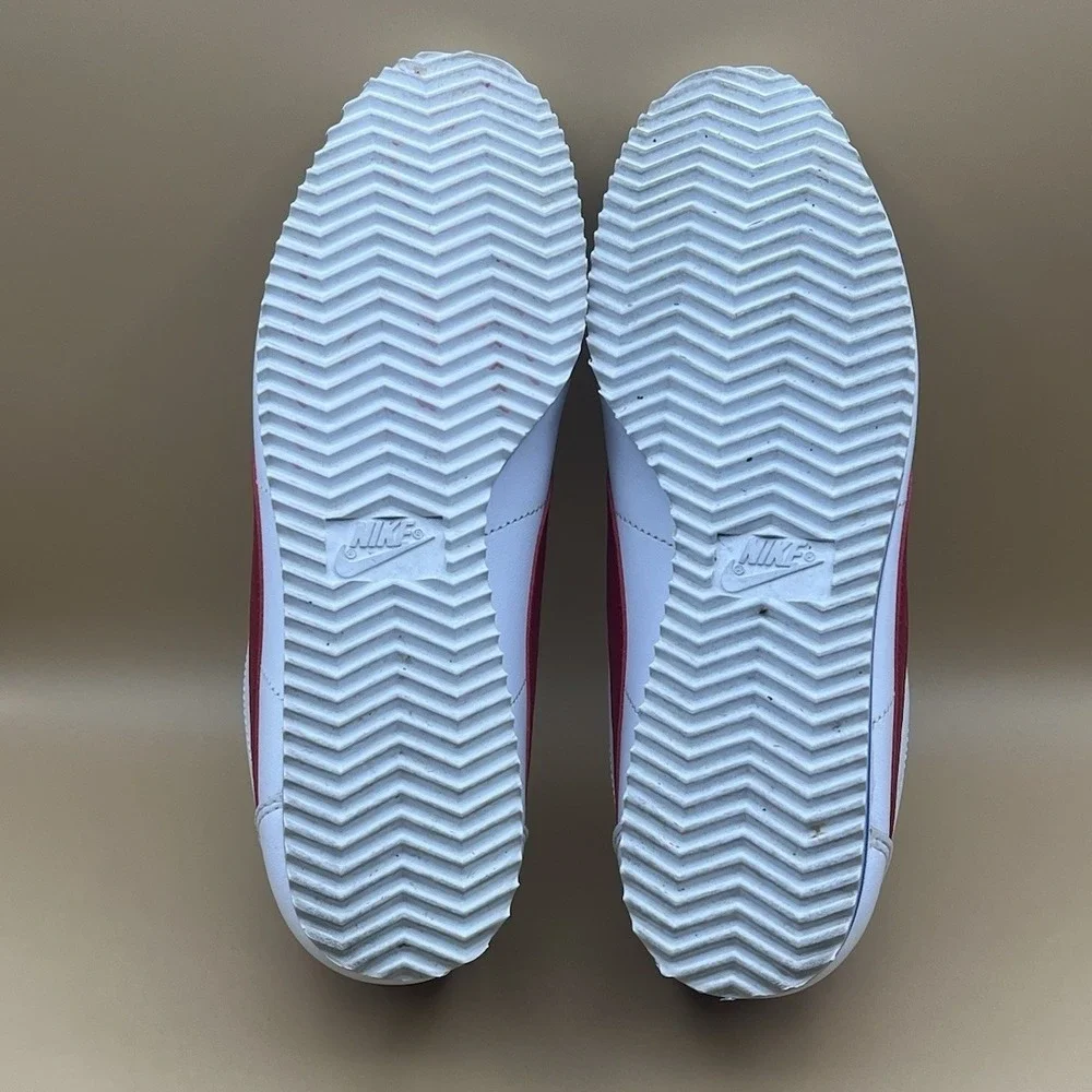 2018 Nike Cortez Forrest Gump Red Blue Retro Shoes - Women's Size 6.5 USED - Picture 7 of 8